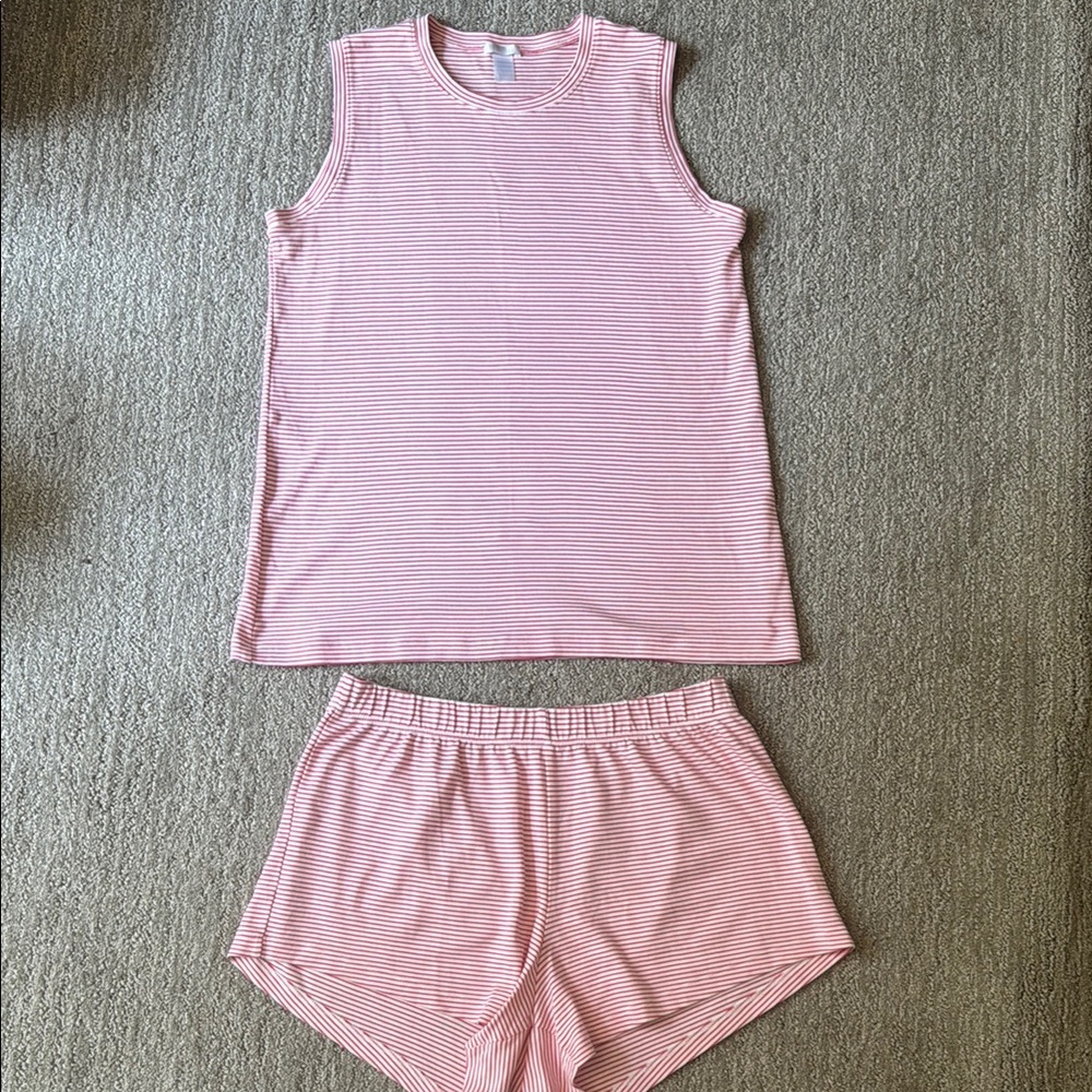 Lake 2 Piece Pajama Set striped